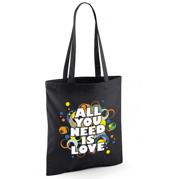 Baumwolltasche - All you need is Love